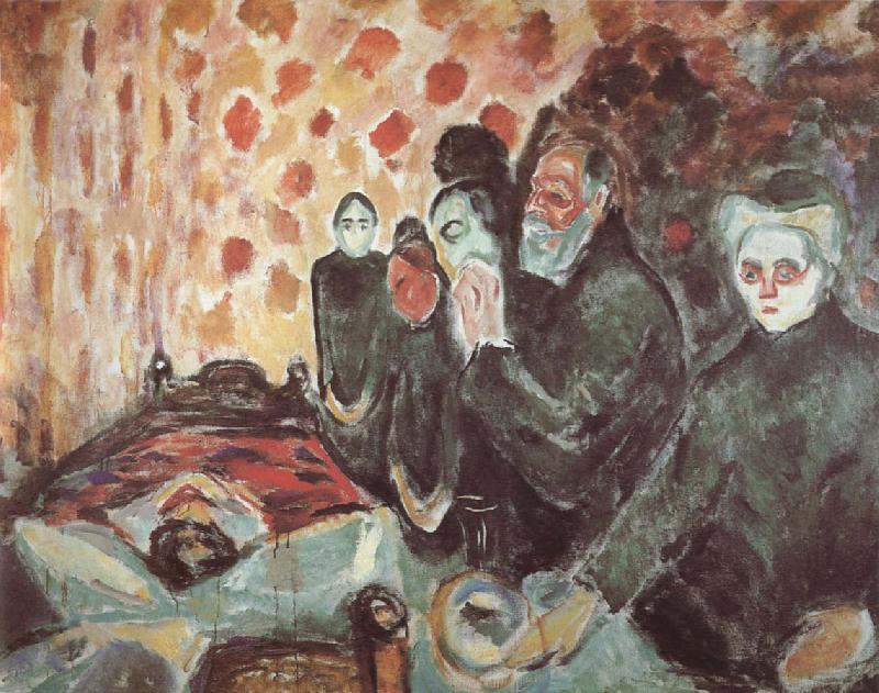 Edvard Munch Funeral oil painting image